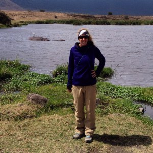 Photobombed by a Hippo