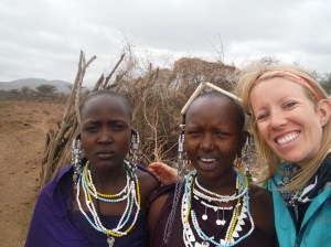 Selfie with the Masai Ladies