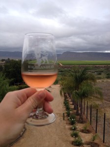 Delicious South African wine.