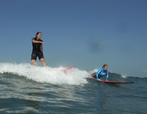 My free surf instructor - Hobo M.